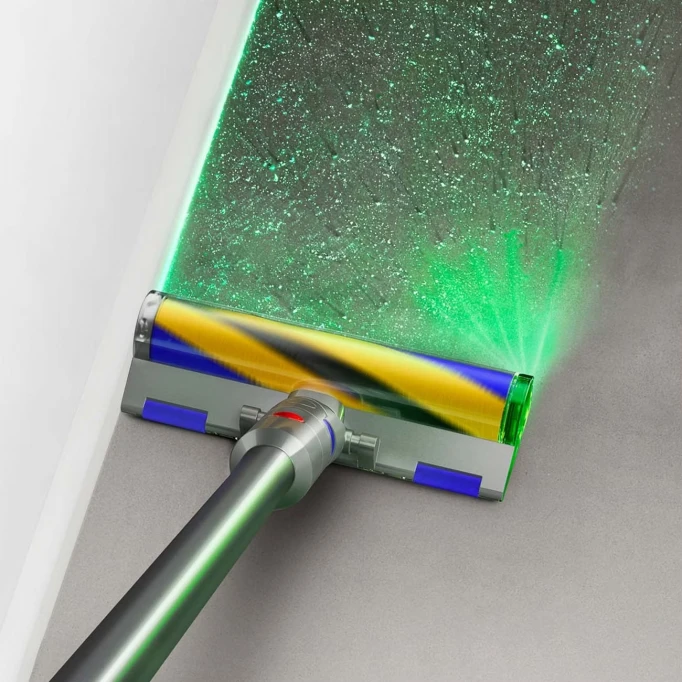 Беспроводной пылесос Dyson V12 Detect Slim Absolute, Yellow/Nickel (SV46)