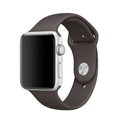 Ремешок силиконовый для Apple Watch 42мм, Какао