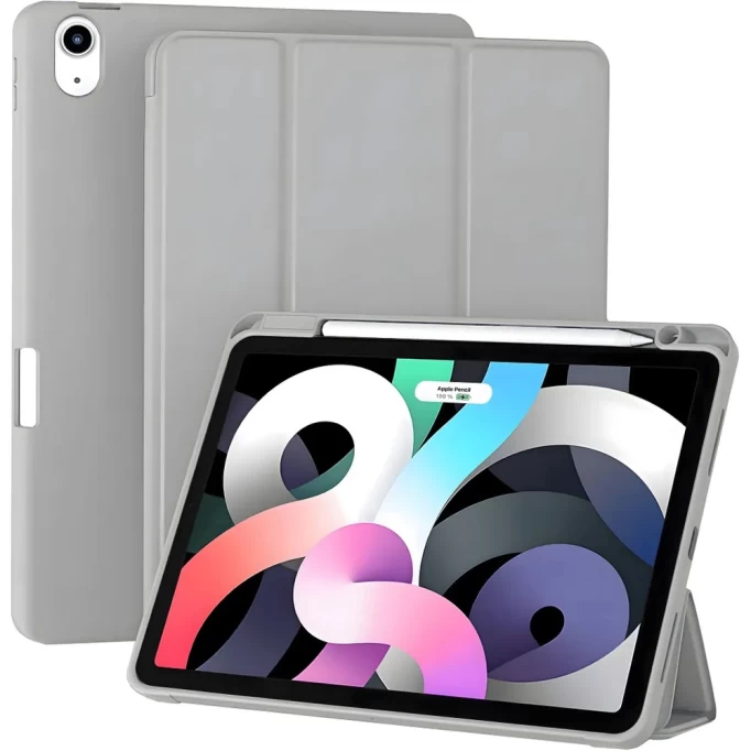 Чехол Smart Case With Pencil Holder для iPad Air 10.9" (2020/2022), Серый