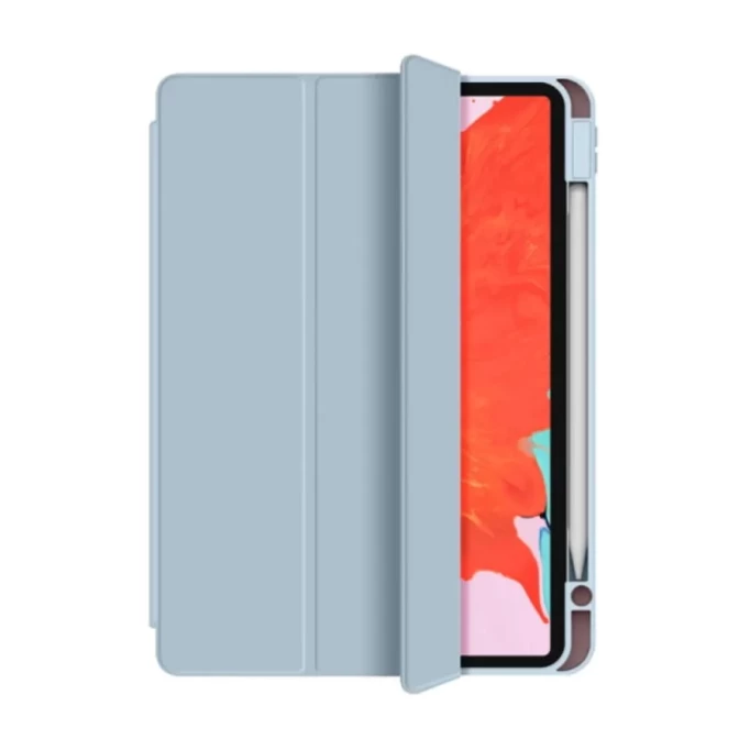 Чехол Wiwu Protective Case with pencil holder для iPad 10.9" (2022), Голубой