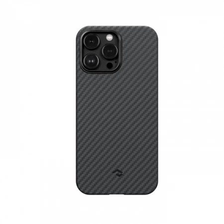 Накладка Pitaka MagEZ Case 3 для iPhone 14 Pro Max, Чёрно-серая (KI1401PM)