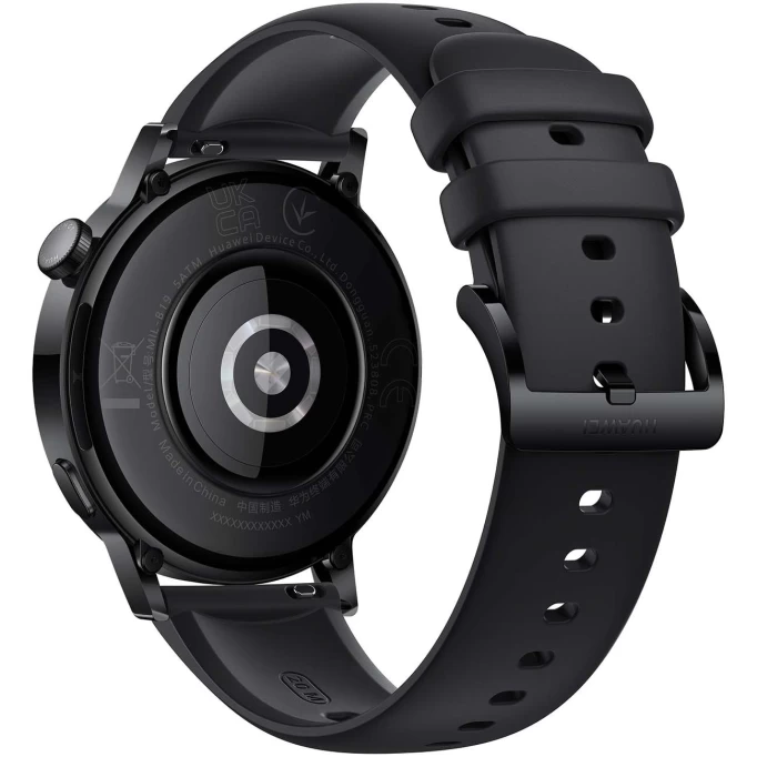 Умные часы Huawei Watch GT 3 42мм, черный/ черный каучуковый ремешок (MIL-B19)