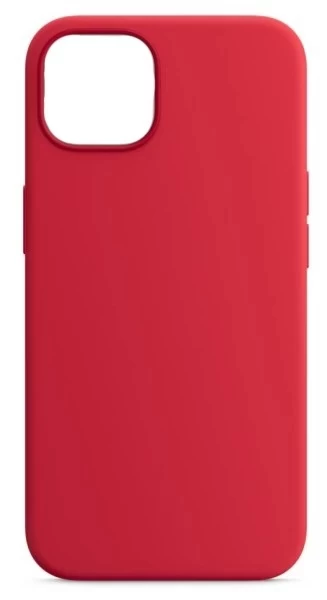 Накладка Silicone Case для iPhone 14 Pro, Красная