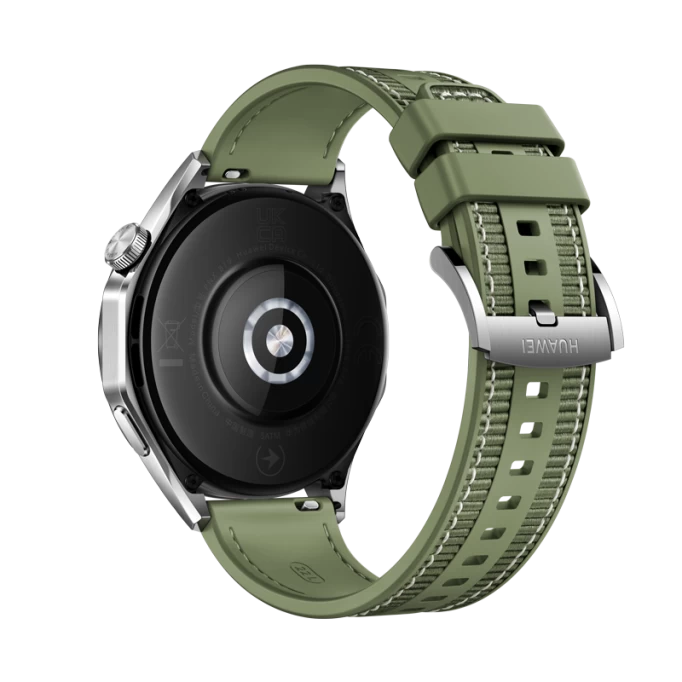 Умные часы Huawei Watch GT 4 46mm, Зелёный/Зелёный плетённый ремешок (PNX-B19)