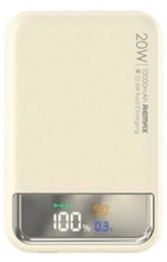 Внешний аккумулятор Remax Magnetic RPP-525 10000mAh, Белый