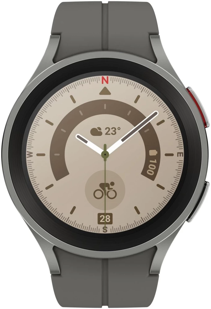 Умные часы Samsung Galaxy Watch 5 Pro 45мм, Gray Titanium (SM-R920)