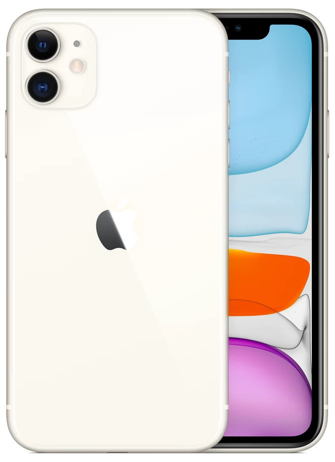 Смартфон Apple iPhone 11 64Gb White (MHDC3RU/A) Новая комплектация