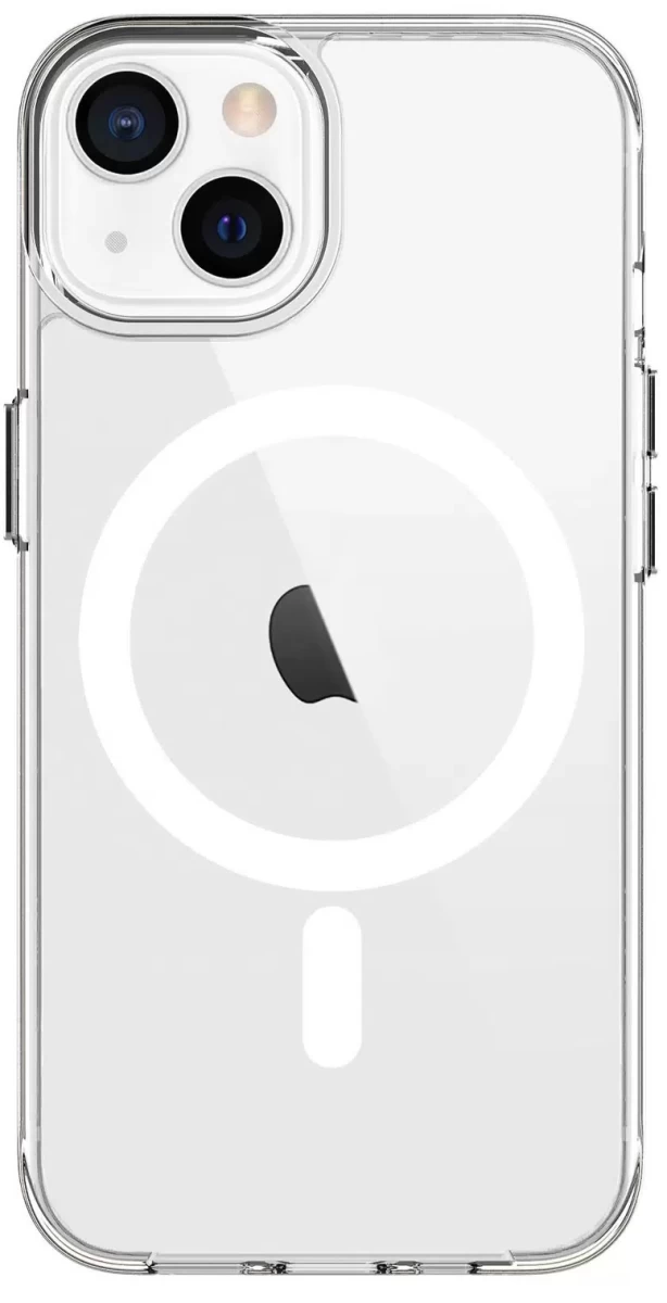 Накладка Remax Crystal Series Case with MagSafe для iPhone 15, Прозрачная (RM-1690)