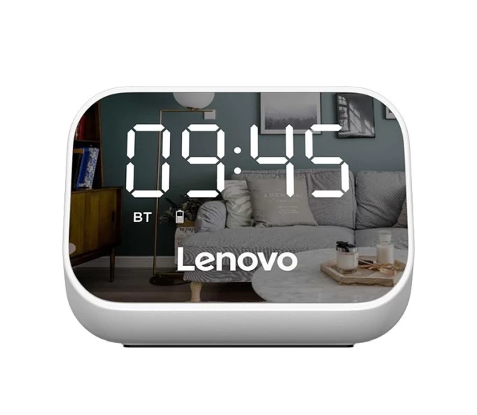 Колонка-часы Lenovo TS13, Белая