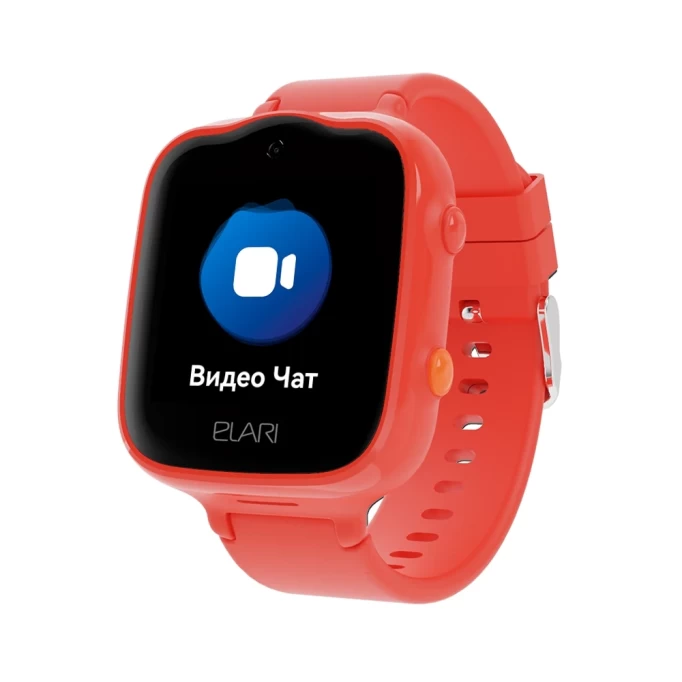Умные часы Elari KidPhone Bubble (KP-4G B), Красные