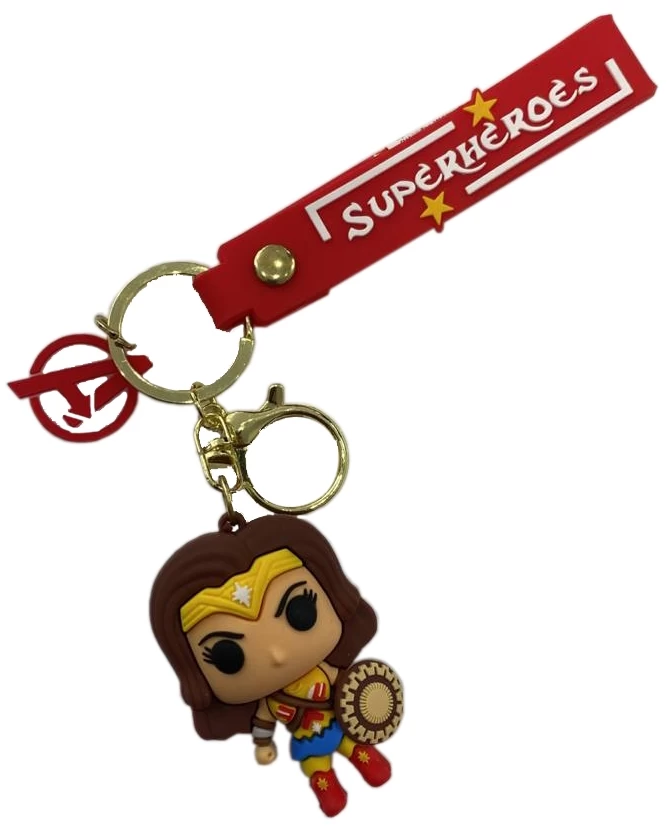 Брелок Hero Silicone, Wonder Woman