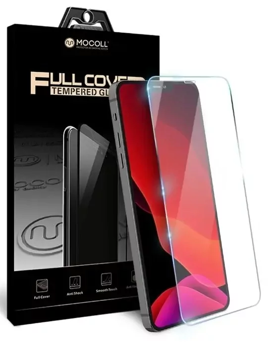 Защитное стекло Mocoll полноразмерное 2.5D для iPhone 12 Pro Max, Матовое