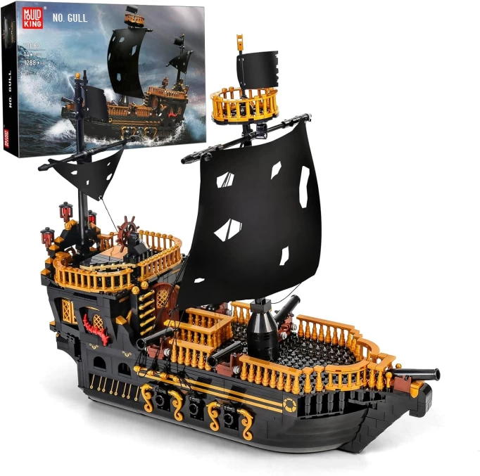 Конструктор Mould King Creator Expert 13083: Pirates Seagull Ship, 1288 деталей