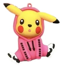 Брелок Hero Silicone (Pikachu), Розовый