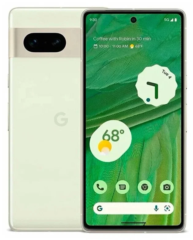Смартфон Google Pixel 7 8/128GB, Lemongrass Citronnelle (USA)