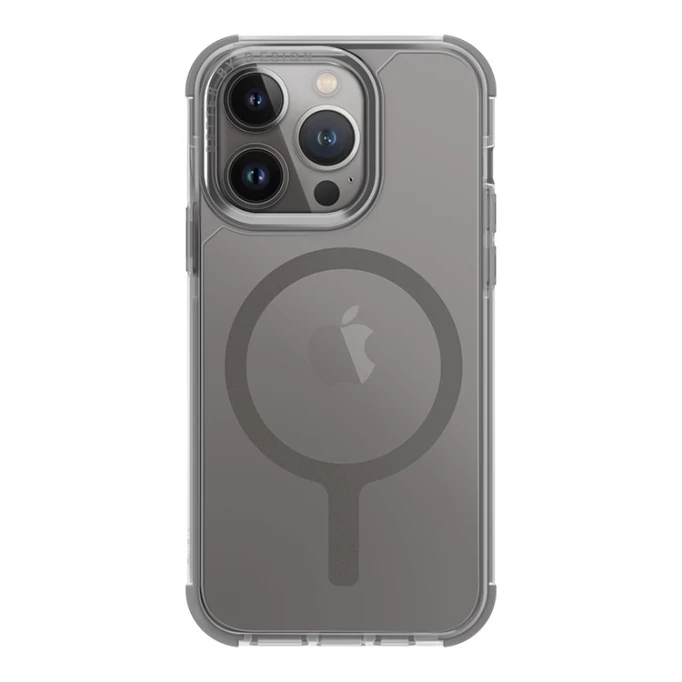 Накладка Uniq для iPhone 15 Pro чехол Combat AF Frost Grey (MagSafe)