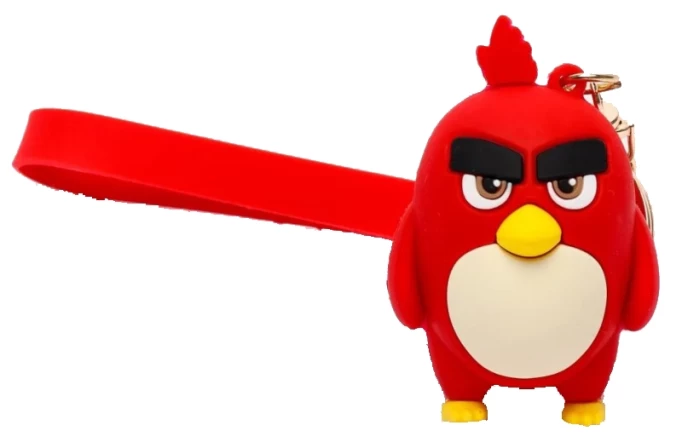 Брелок OStock Design Hero Silicone (Angry Birds), Красный