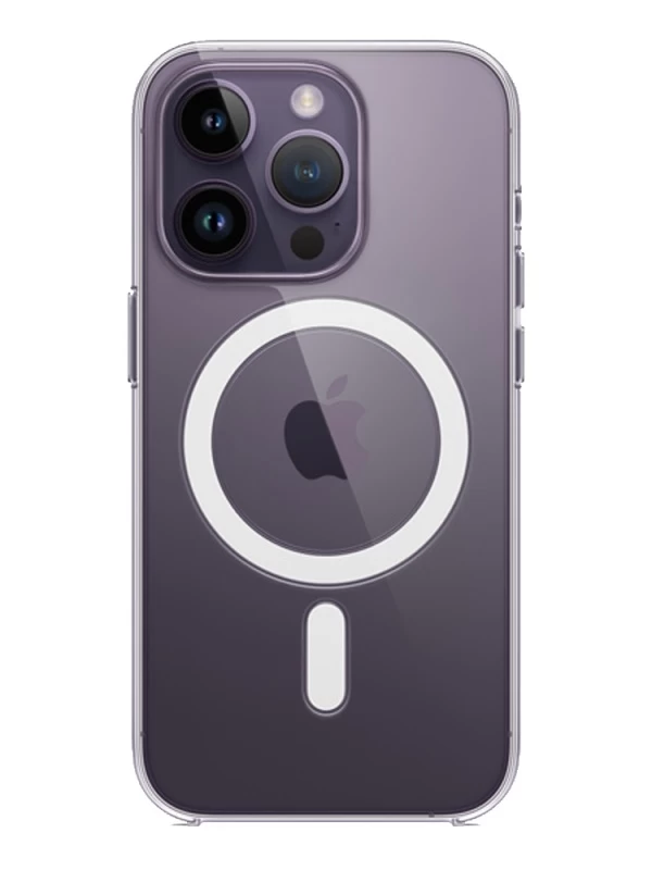 Накладка Clear Case with MagSafe для iPhone 14 Pro, Прозрачная