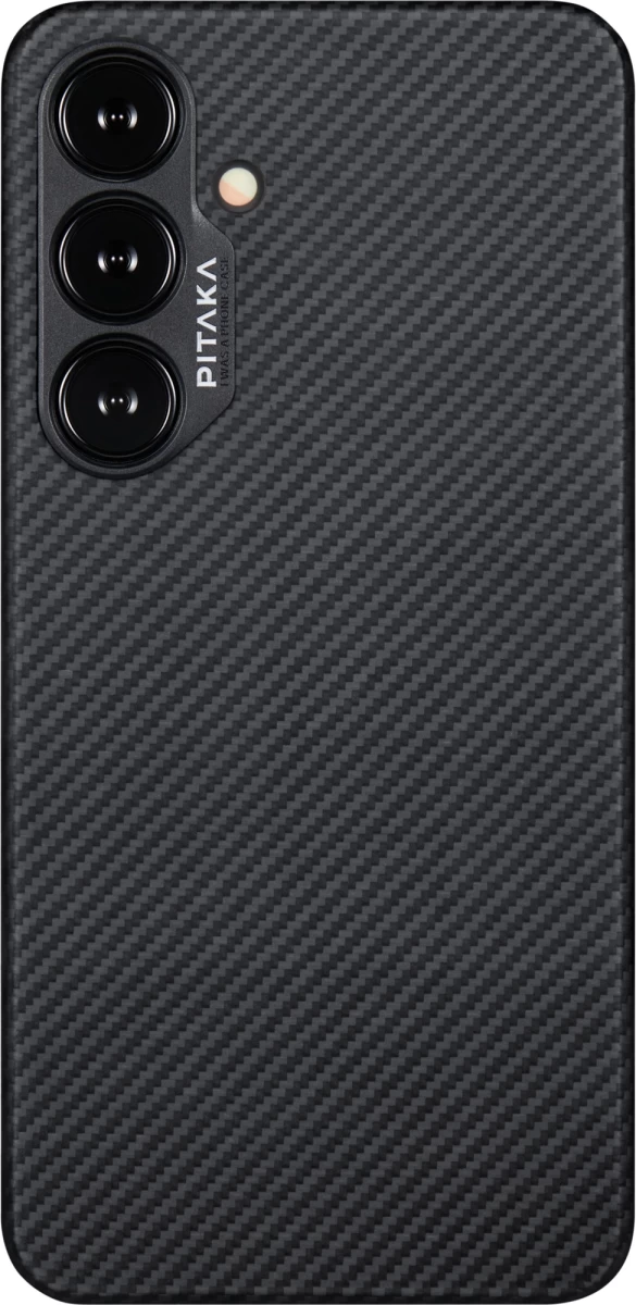 Накладка Pitaka MagEZ Case 4 для Samsung Galaxy S24, Black/Grey (KS2401)