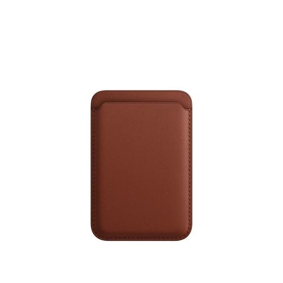 Чехол-бумажник Leather Wallet MagSafe для iPhone, Umber