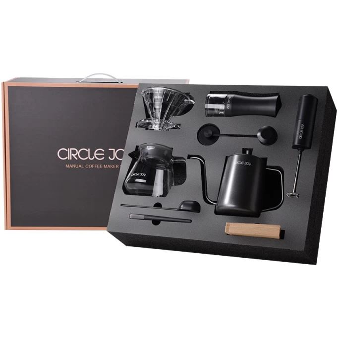 Набор кофейный Circle Joy Manual Coffee Maker Set 9 in 1 (CJ-CFS01)