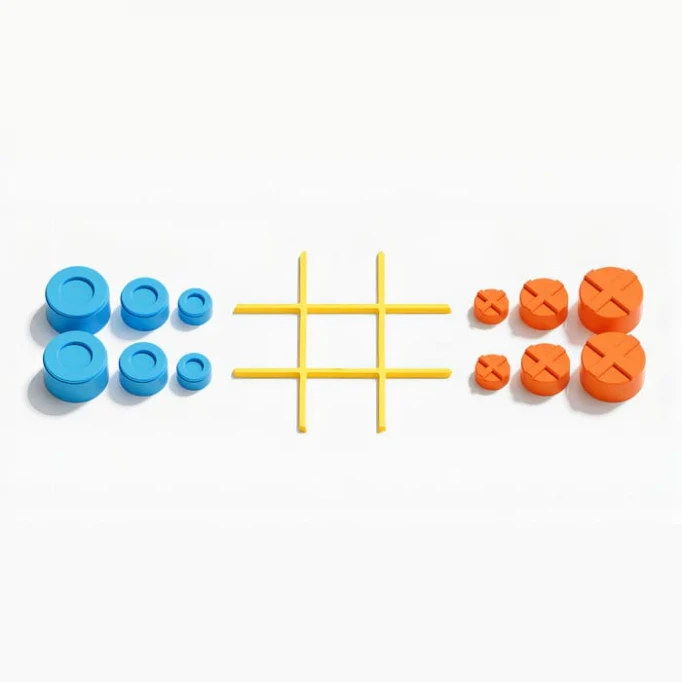 Настольная игра Xiaomi Giiker Tic-Tac-Toe Bolt "Крестики-Нолики", Yellow (JKJZQ001)