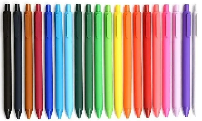 Набор гелевых ручек KACO Pure Plastic Ge Ink Pen K1015 (20 шт.), Цветные
