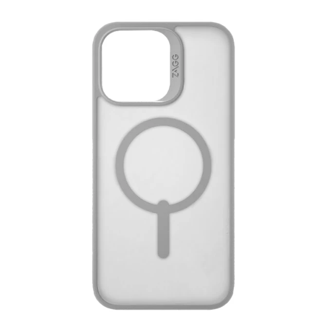Накладка ZAGG Hampton Snap With MagSafe для iPhone 14 Pro Max, Серая