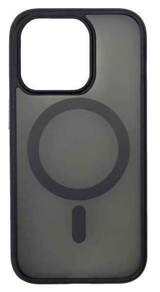 Чехол Dark Frame With MagSafe для iPhone 14, Чёрный