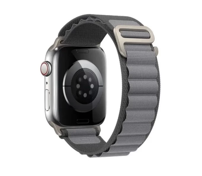 Ремешок Alpine Loop для Apple Watch 42/44/45/49мм, Серый