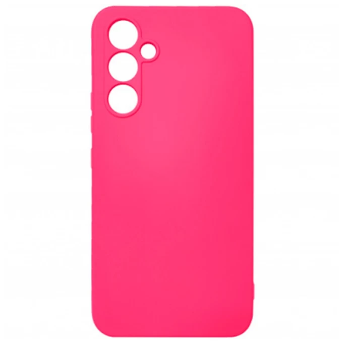 Накладка Silicone Case Logo для Samsung Galaxy A54 5G, Розовая