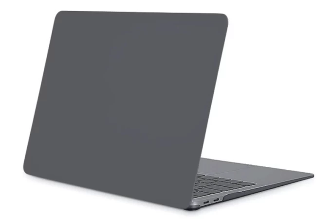 Накладка пластиковая для MacBook Air 13.6" (2022), Тёмно-серая
