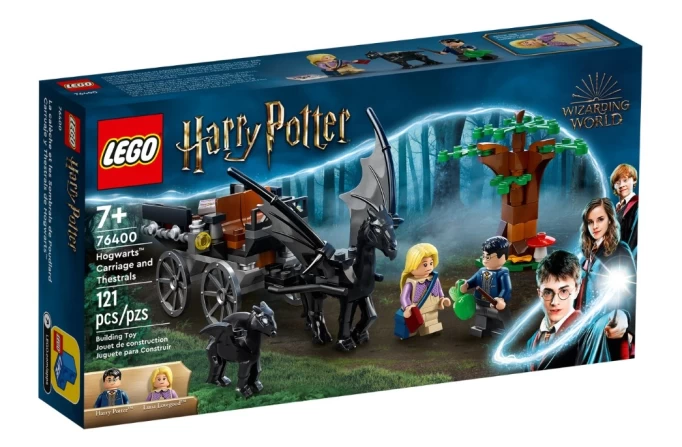 Конструктор LEGO Harry Potter Карета Хогвардс и Фестралы 76400