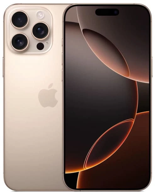 Смартфон Apple iPhone 16 Pro Max 256Gb Desert Titanium (eSIM+SIM)