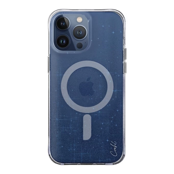Накладка Uniq COEHL Lumino (MagSafe) для iPhone 15 Pro Max, Синяя (IP6.7P(2023)-LUMMBLU)
