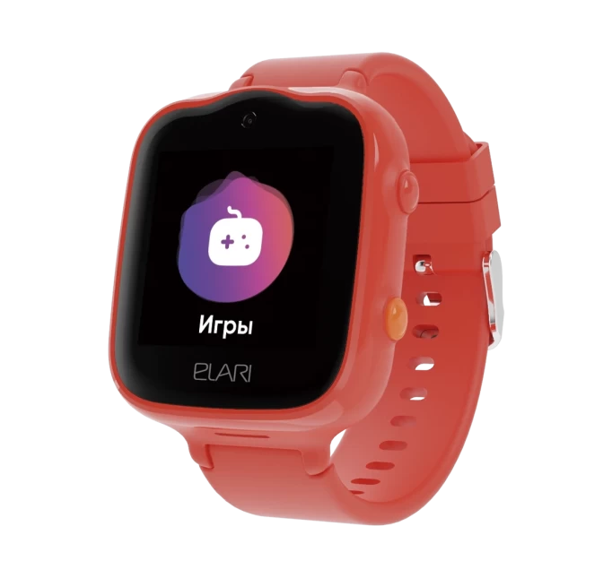 Умные часы Elari KidPhone Bubble (KP-4G B), Красные