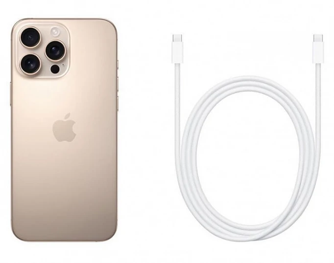 Смартфон Apple iPhone 16 Pro Max 256Gb Desert Titanium (eSIM+SIM)