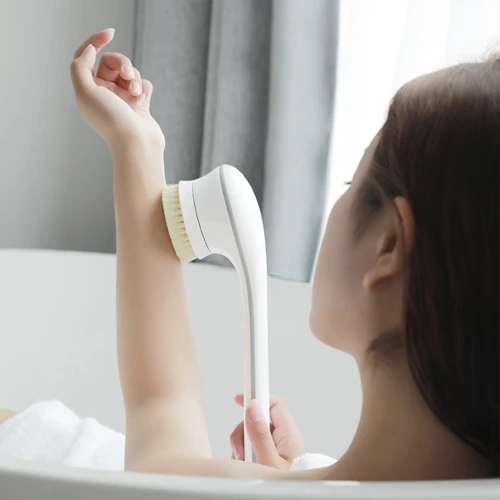 Электрическая щетка для тела DOCO Electric Bath Brush BC001, White