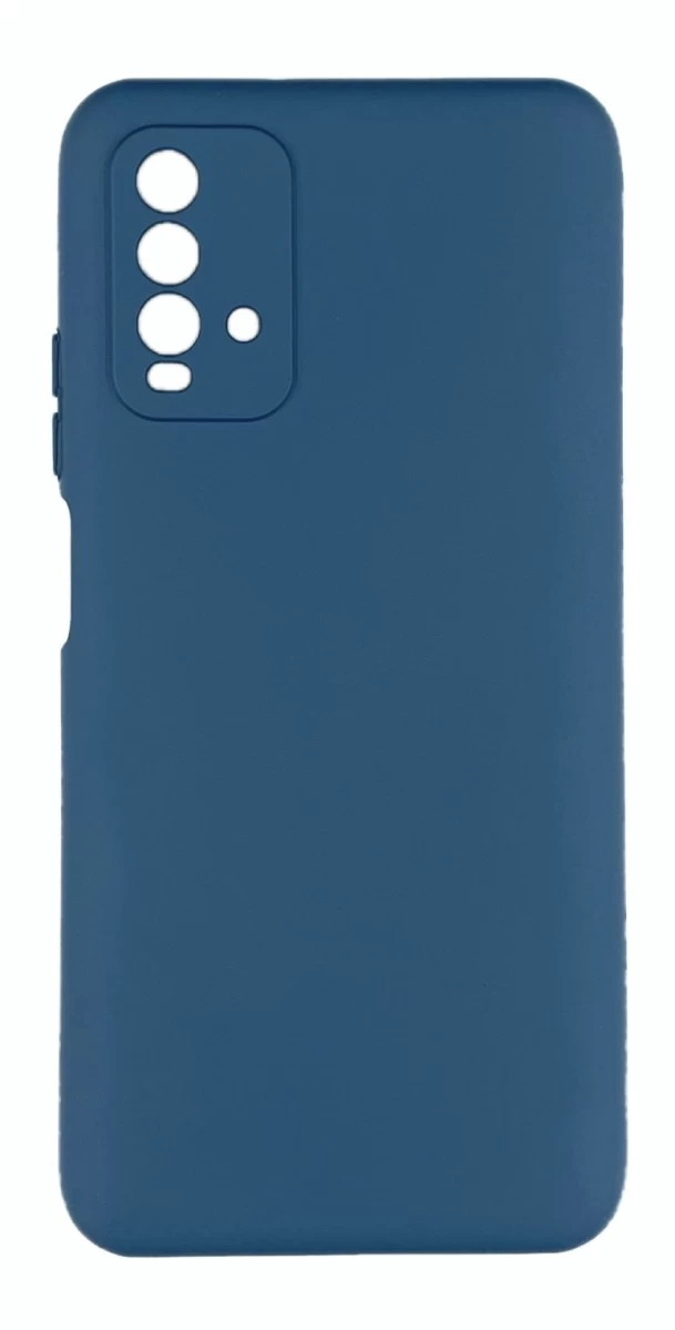 Накладка Silicone Case для Redmi 9T, Сине-зелёная