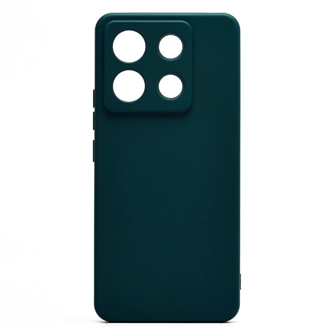 Накладка Silicone Case для Redmi Note 13 Pro, Чёрная