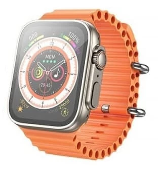 Умные часы Hoco Watch Y12 Ultra, Оранжевый ремешок