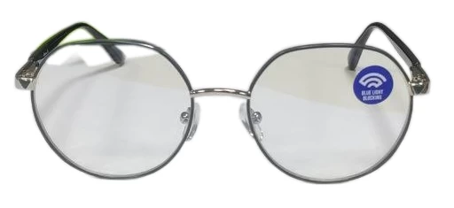 Компьютерные очки Matsuda MA2597 52 17-140, Серебристый, чёрный (C5)
