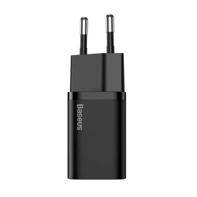 Сетевое зарядное устройство Baseus Super Si Quick charger 30W EU,  Черное (CCSUP-J01)