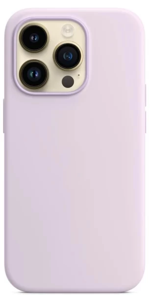 Накладка Silicone Case With MagSafe для iPhone 14 Pro, Lilac
