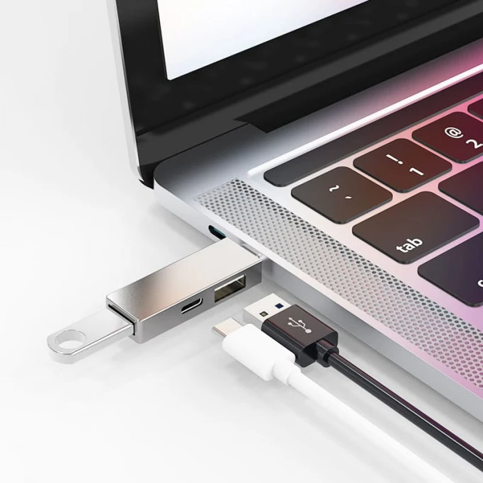 Хаб Wiwu Alpha T02 Pro USB-C, Grey