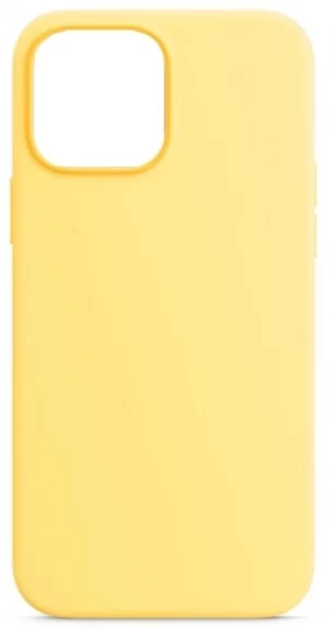 Накладка Silicone Case для iPhone 13, Жёлтая