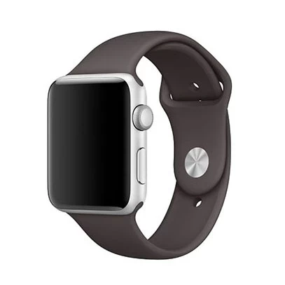 Ремешок силиконовый для Apple Watch 38мм, Какао