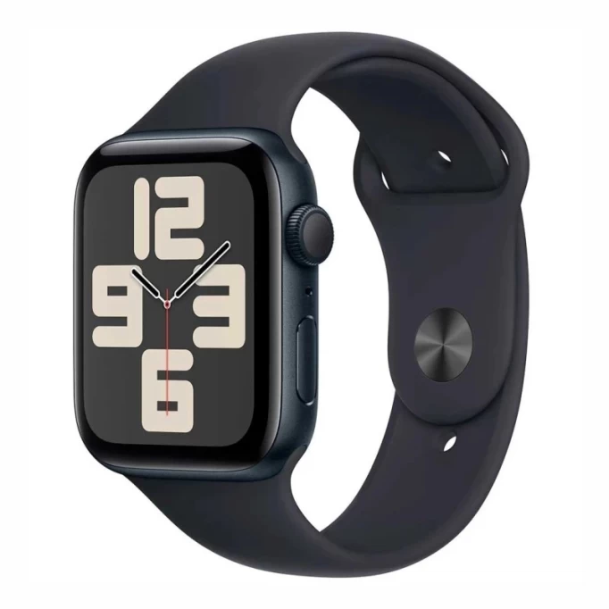 Apple Watch SE 2023, 40 мм, алюминий цвета "тёмная ночь", Midnight Sport Band, размер S/M (MR9X3)