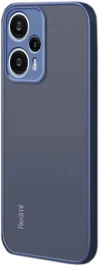 Накладка для Redmi Note 13 Pro Plus противоударная матовая, Тёмно-синяя