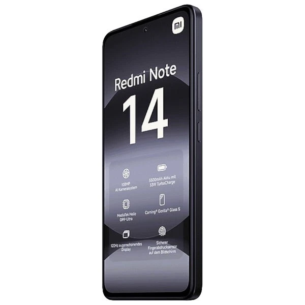 Смартфон Redmi Note 14 8/256Gb Midnight Black